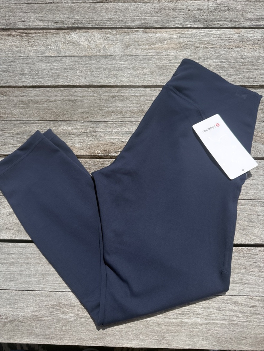 Lululemon InStill HR Tight 25"‎ TRNV Navy blue Womens size 12 NWT